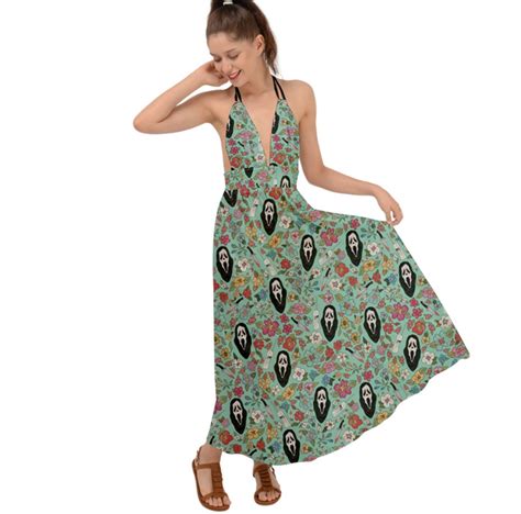 pastel green gf halter dress poltergeists and paramours