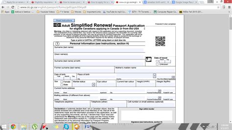 What Is The Process For Canadian Passport Renewal Mccnsultingweb