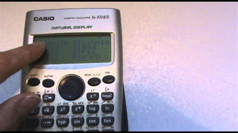 resultados en fracciones o decimales calculadora casio fx 570 es youtube
