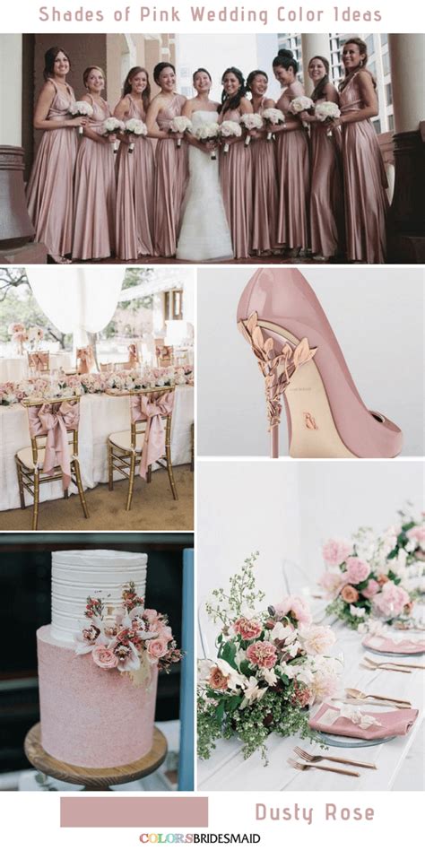 9 Prettiest Shades Of Pink Wedding Color Ideas Colorsbridesmaid
