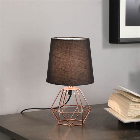 11.25″ in WESLEY GEOMETRIC COPPER METAL WIRE HEXAGON TABLE ...