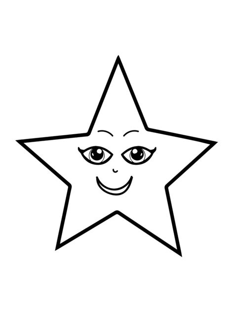 Star coloring pages