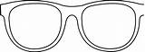 Clipart Sunglasses Outline Glasses Line Transparent Drawing Coloring Webstockreview sketch template