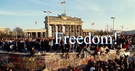 As Germany Celebrates 30 Years After The Berlin Wall What Did ‘freedom