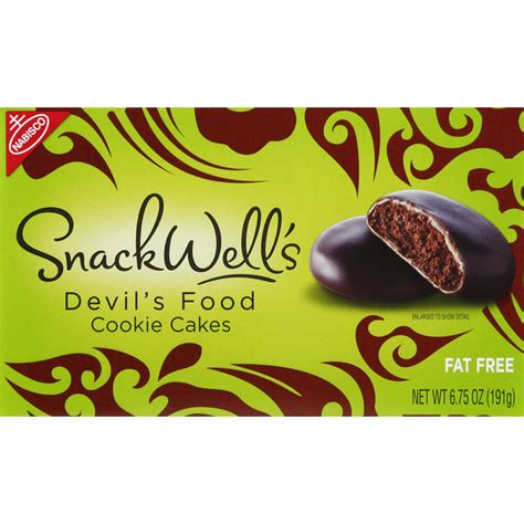 Snackwells Nabisco Snackwells Devils Food Cookie Cakes 675 Oz