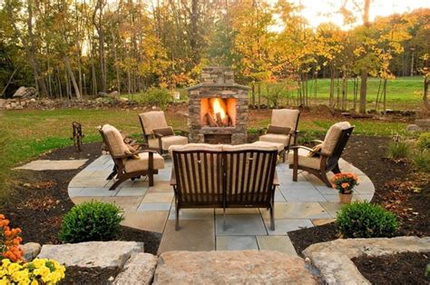 Best Patio Ideas With Fireplace Traditional Designs For Outdoor Living