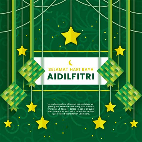 Download hari raya aidilfitri images and photos. Selamat Hari Raya Aidilfitri Illustration - Download Free ...