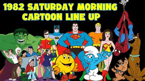 The 1982 Saturday Morning Cartoon Lineup Youtube