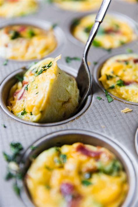 Try them with mini chocolate chips! Easy Breakfast Egg Muffins | Recipe in 2020 | Egg muffins ...