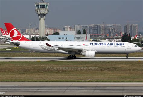 TC JOJ Turkish Airlines Airbus A330 303 Photo By Ronald Vermeulen ID