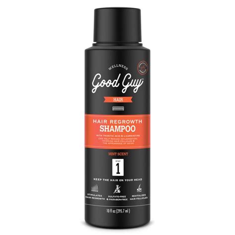 What kind of hair loss is minoxidil best at treating? Good Guy Hair Regrowth Shampoo Mens Hair Loss Shampoo Mint ...