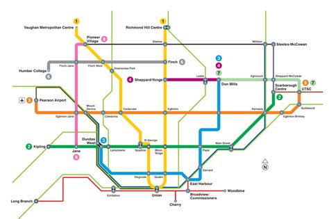This Is What The Ttcs Future Transit Map Looks Like