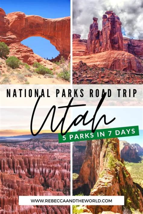 Utah National Parks Road Trip 7 Epic Days Rebecca And The World