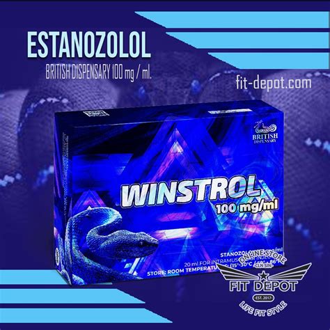 Winstrol Stanozolol 100 Mgml Esteroides British Dispensary Fit