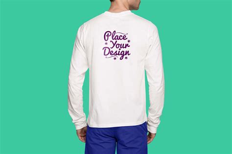 Download 36+ Long Sleeve Soccer Jerseys T Shirts Mockup Template ...