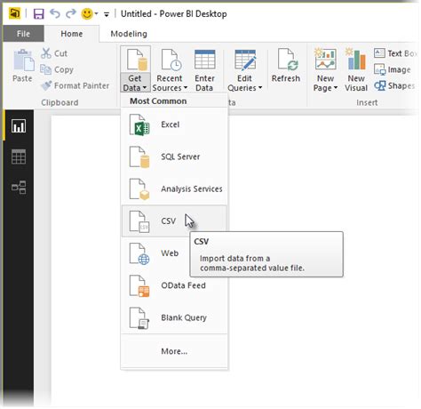 Connect To Csv Files In Power Bi Desktop Power Bi Microsoft Docs