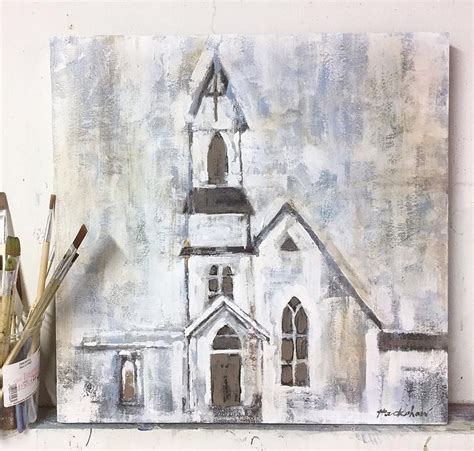 Abstract Church Paintings Belajar Menggambar