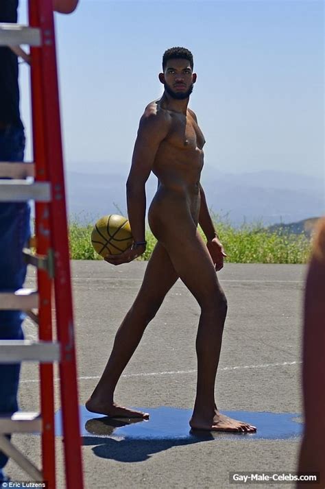 Karl Anthony Towns Posing Naked For Espn Gay Male Celebs Com