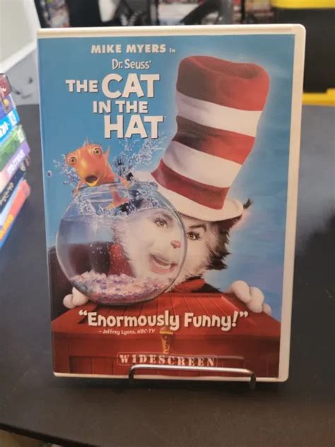 DR SEUSS THE Cat In The Hat Widescreen Edition DVD VERY GOOD 3