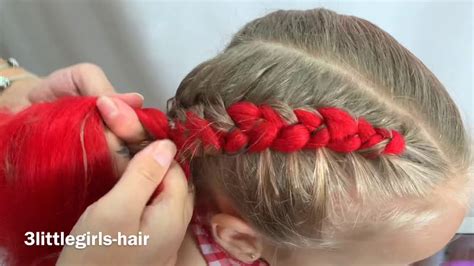 Start on one side of the hair and section the first piece. Dutch braids with extensions x - YouTube