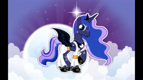My Little Pony Games♥ Mlp Princess Luna ♥ Dress Up Games Youtube