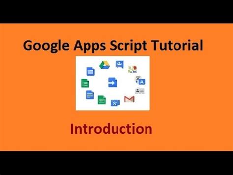 Apps script is good for automation. Google apps script tutorials-introduction- 01 - YouTube