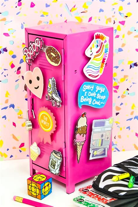 Cool DIY Locker Decorations And Accessories Shelterness