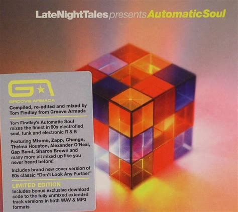 Groove Armadatom Findlayvarious Late Night Tales Presents Automatic