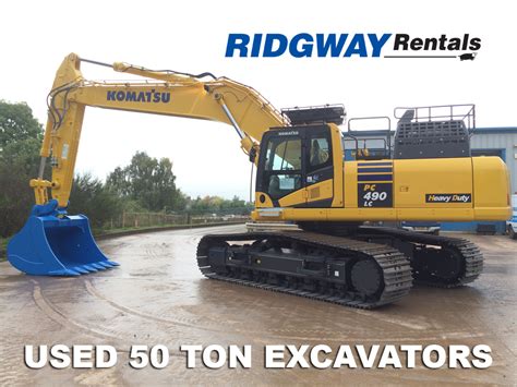 50 Ton Excavators For Sale Used Plant For Sale From Ridgway Rentals