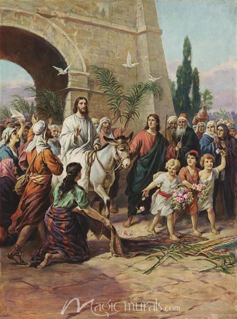 Christ Entering Jerusalem Artofit