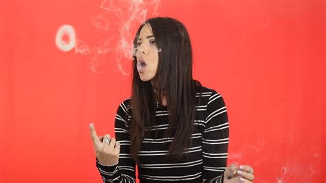 How To Blow Smoke Rings Youtube