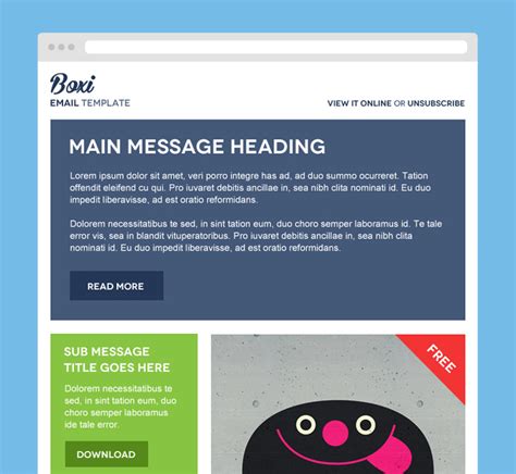 Download 30 Awesome Email Newsletter PSD Templates - WDExplorer