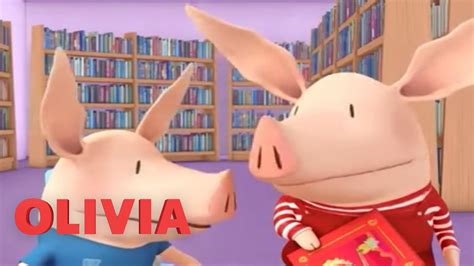 Olivia Goes To The Library Olivia The Pig Full Episode Cartoons