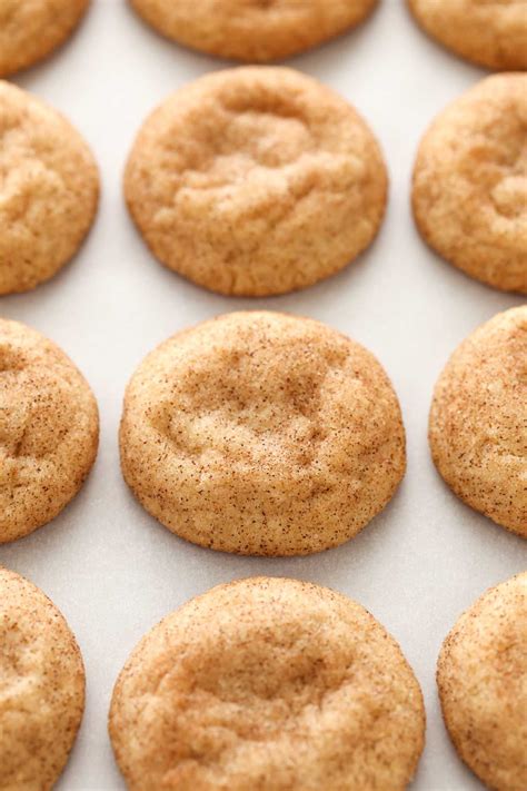 Soft Chewy Buttery Cookies Coated In Cinnamon And Sugar These