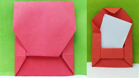Diy Super Easy Origami Envelope Tutorial Without Glue Origami