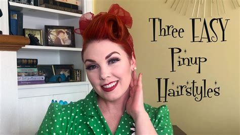 It is also believed that short hair should be. Three EASY Pinup Hairstyles - YouTube