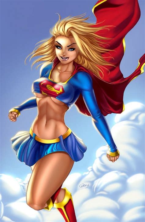 Stunning Comic Illustrations By Corey Knaebel Supergirl Comic