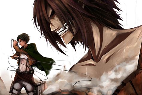 Attack on titan images eren and levi hd wallpaper and background. Eren and Levi Wallpaper (70+ images)