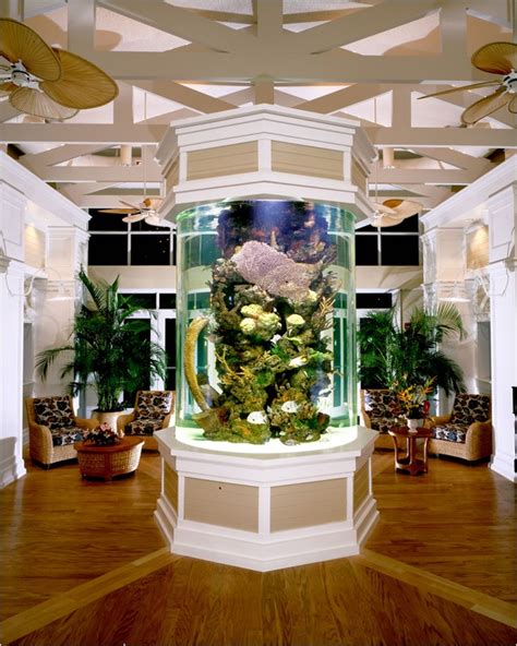 Put an accent to the aquarium. √√ FISH TANK Designs | Home Interior Exterior Decor ...