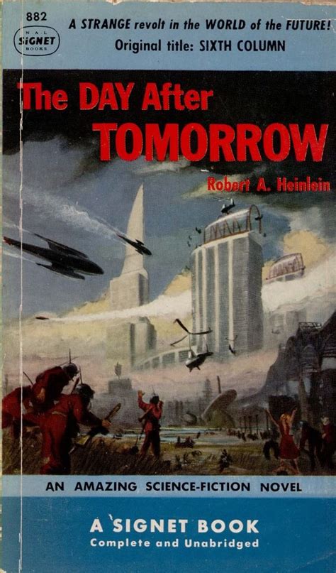 The Day After Tomorrow By Robert Heinlein 1951 Paperback Cover By
