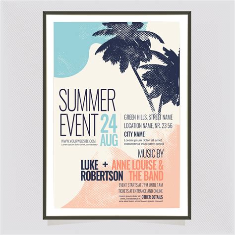 Event Poster Vector Art Icons And Graphics For Free Download