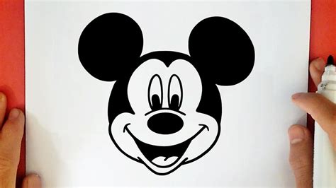 Como Dibujar A Mickey Mouse Youtube