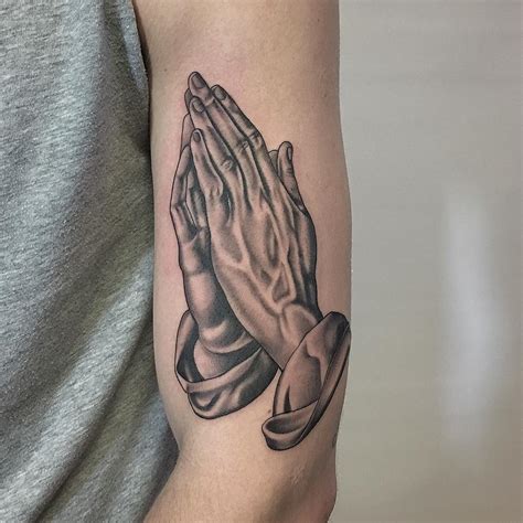 60 Praying Hands Tattoo Designs Show Devoutness And Religious Belief