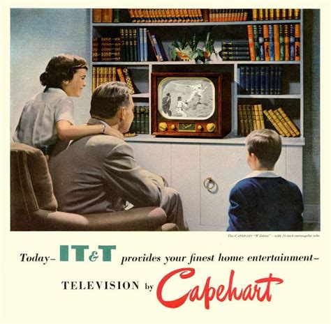 the golden age of television 35 cool pics of tv advertisements from the 1950s ~ vintage