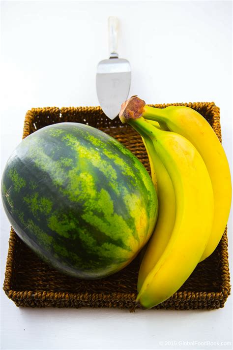 Watermelon And Banana Sorbet