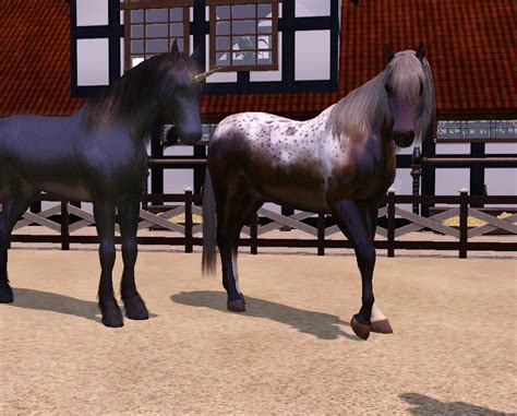 Sims 3 Pets Horse By Horsespectrum On Deviantart