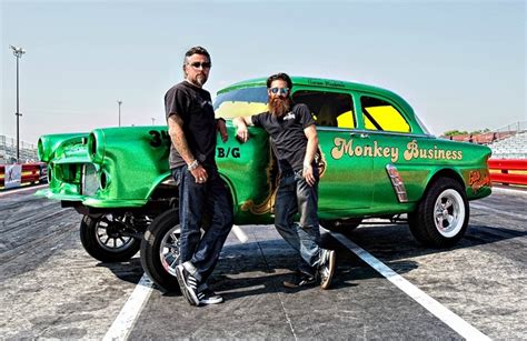 100% polyester fleece, slim fit jacket with a hidden stash pocket and thumbhole cuffs featuring a classic gas monkey garage script logo. Gasser: Nostalgia for the Next Generation of Restomod Fans