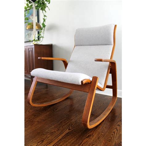 Great savings & free delivery / collection on many items. Westnofa Danish Modern Rocking Chair | Chairish