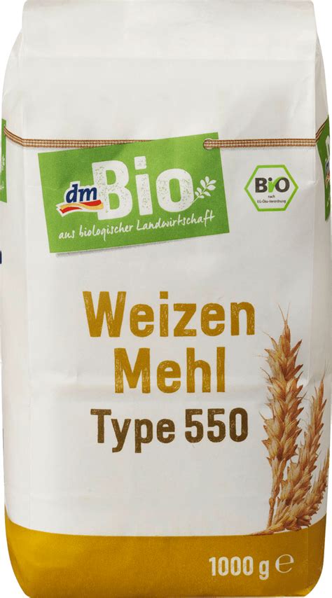 dmBio Mehl, Weizenmehl Type 550, 1000 g dauerhaft günstig online kaufen | dm.de