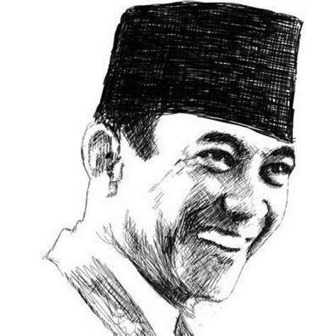 Sketsa Wajah Gambar Soekarno Hitam Putih We Did Not Find Results For